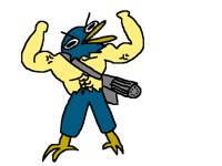 BIG GRATATATA BIRD MASCLE