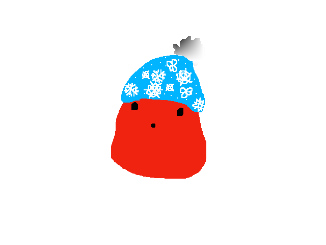 Red Blob’s blobble hat