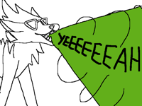 Present Mic but a maned wolf