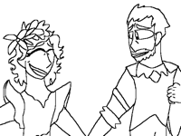 They danced