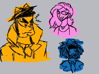 Lupin iii sketches