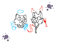 When you can’t be bothered drawing humans