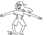 he was a sk8r boy