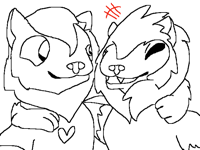 Quinq and Rockefeller doodle