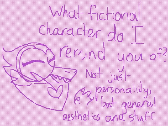 What character do I remind you of?