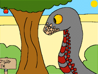 50 Snakes #3 - Red-Bellied Black Snake