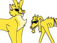 All Might but a Dire/Arabian Wolf