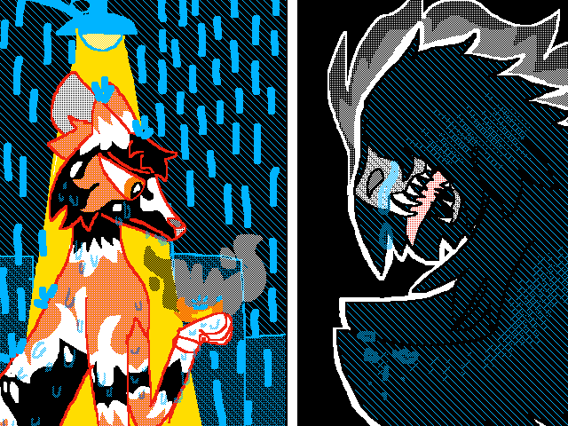 FMAnimals Roy & Beast Howl doodles