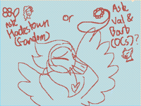 Would anyone be interested in an ask thing?