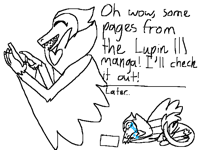 the lupin iii manga is scary