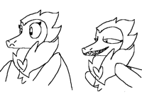 Wide-eyed innocence to scathing sarcasm in seconds