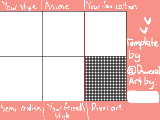 Style meme template