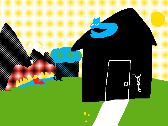 Over the hill
