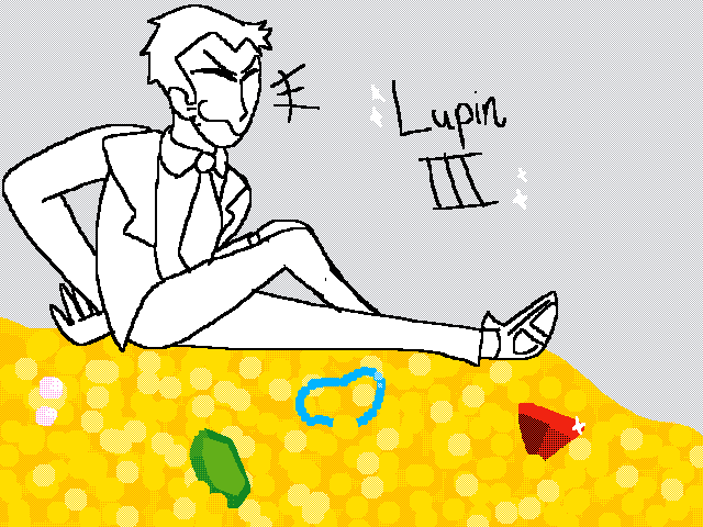 lupin iii doodle