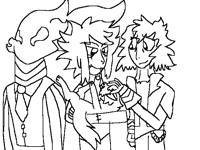 Here’s my AU, thank you and good day (WIP)