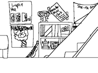 rosa's room sketch doodle thing