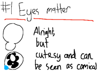 Opinionated Tips for edgy drawings (TW: Blood)