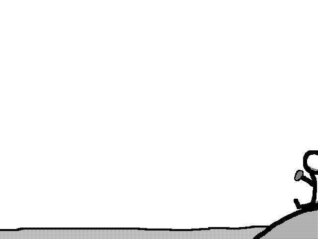 Rock skipping