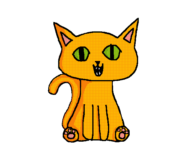 Winking cat