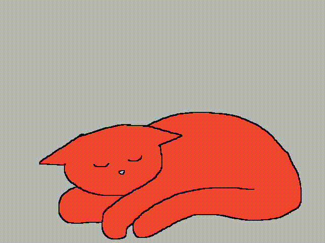 Sleeping Cat