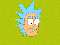 Me trying to draw Rick