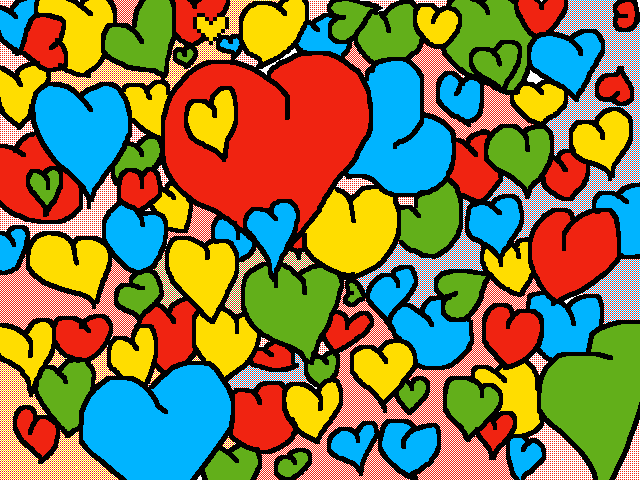 Find The Pixel Heart ️