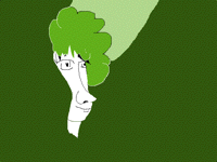 Creepy Bush Guy (he’s watching you...)