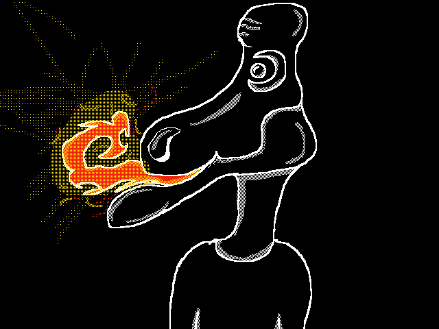 Dragon alien monster something I don’t know...