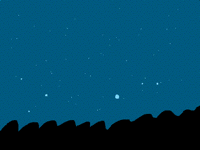 Stars animation