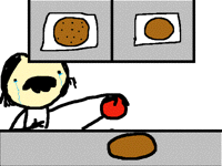 Cookie factory (animation