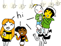 My friends!