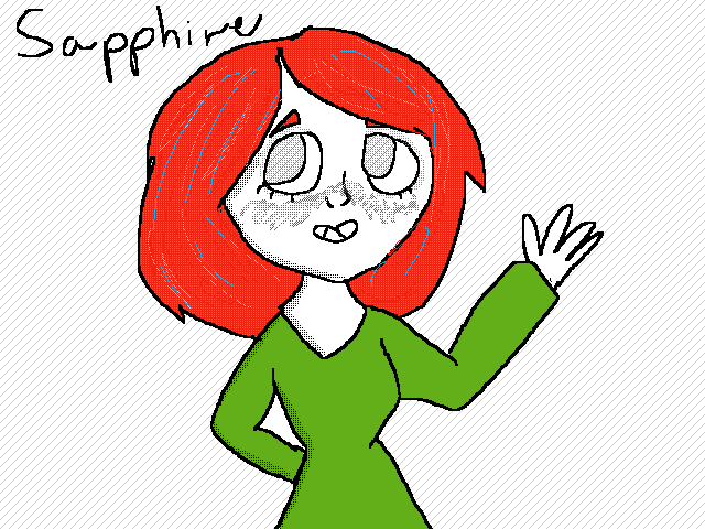 Art trade with sapphire