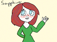 Art trade with sapphire
