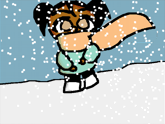 Its snowing animation
