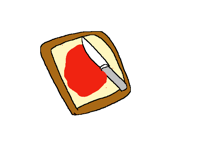 Strawberry jam animation