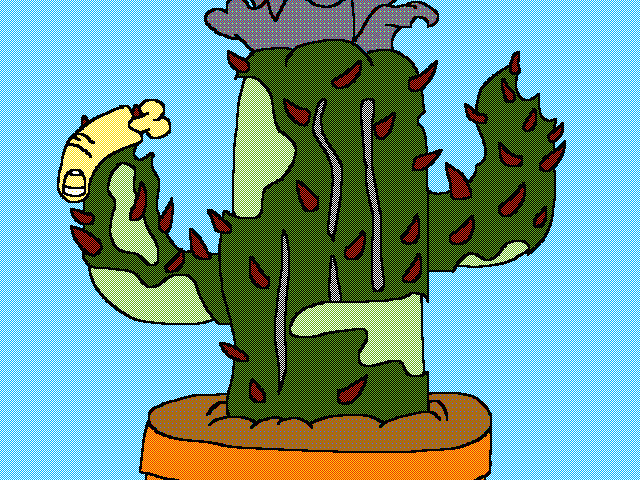 Zombie Cactus@Frikkin_Spoop