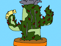 Zombie Cactus@Frikkin_Spoop