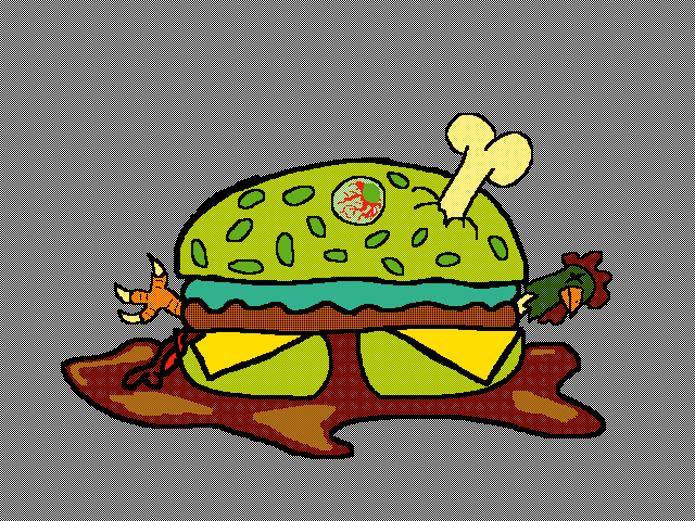 Zombie Chicken Burger@oreoz
