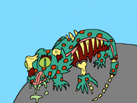 Zombie Gecko@MeowMix