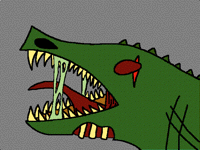 Zombie Gator(2nd Draw)