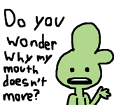 I can't animate mouths