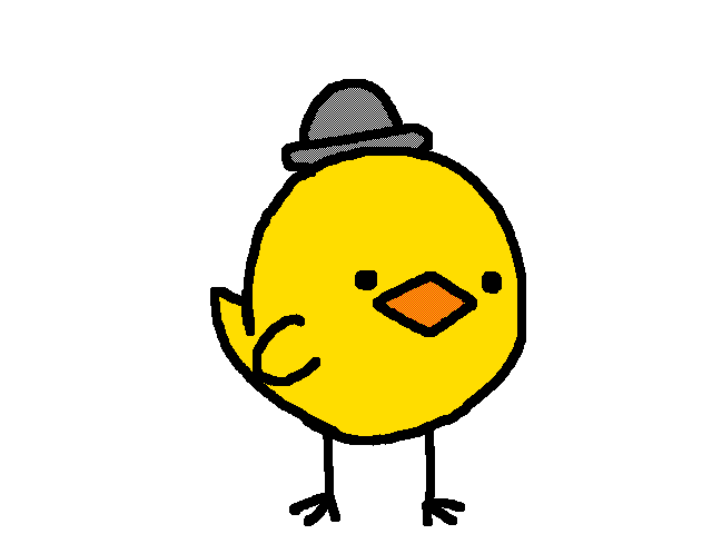 Bouncy Bowler hat Bird