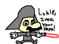 Low quality Star-Wars parody