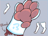 paw of my OC