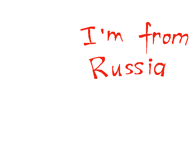 Я русская :3