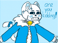 I originally painted for this cat-Sans