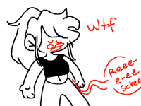 my be ll y is posessed,