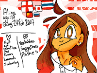 Meet The Artist ٩( ᐛ )و (so you can read it)