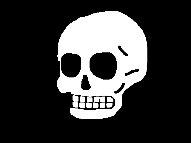 laughing skull