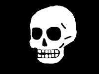 laughing skull